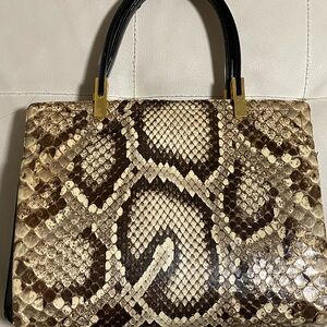 Koret Vintage 60’s Snake Print Shoulder Bag